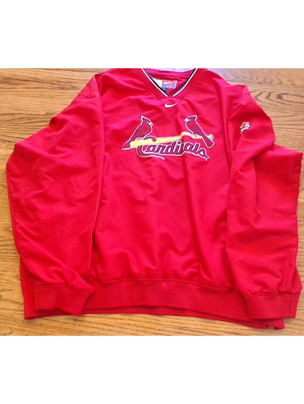 Vintage Y2K Nike STL Cardinals Red Pullover  XXL